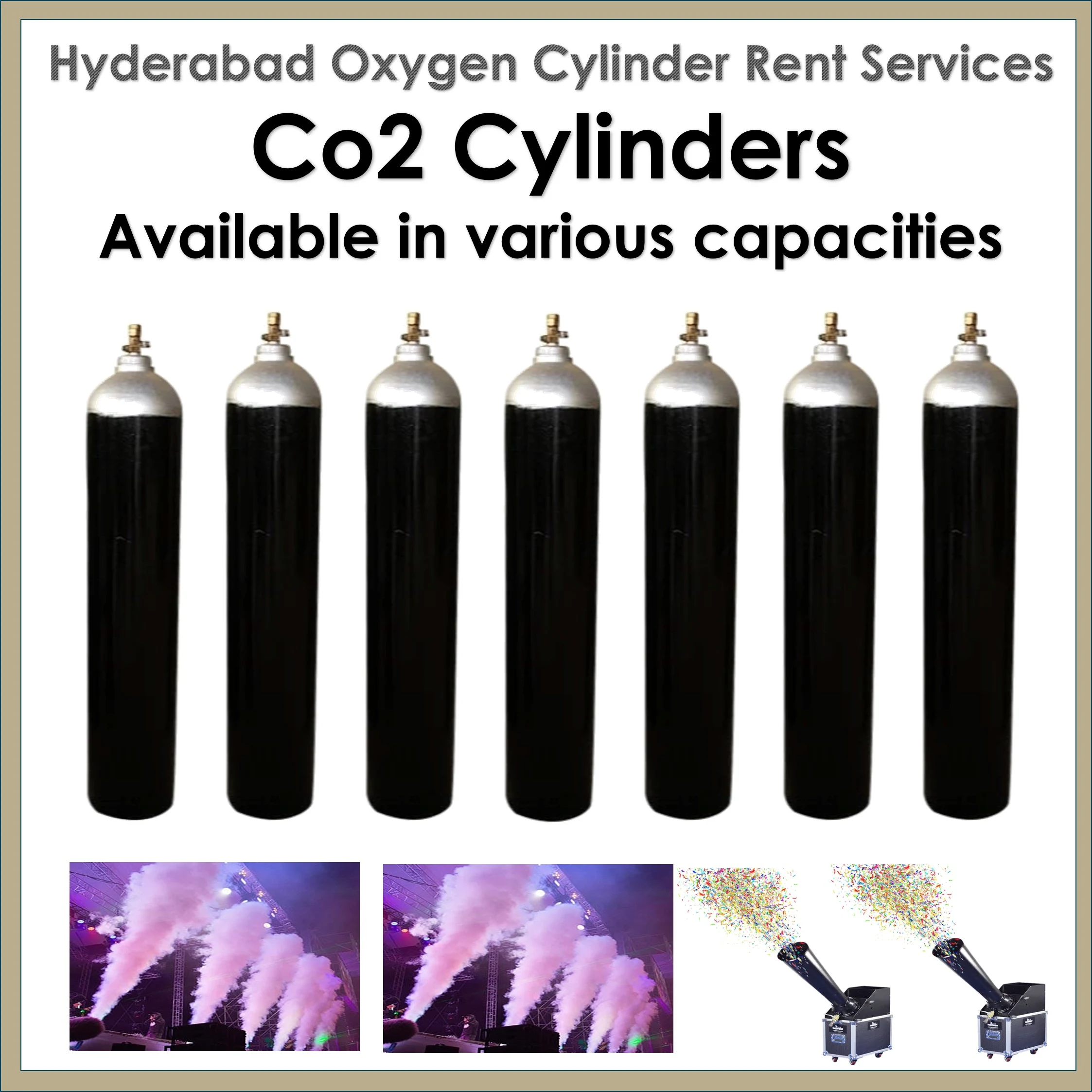 CO2 cylinder in Hyderabad