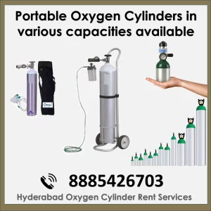 Portable Oxygen Cylinders in Hyderabad